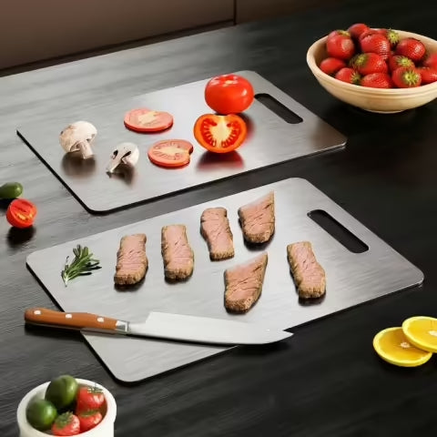 Consigue Tu KatuChef - Tabla De Cortar De Titanio 100% Puro