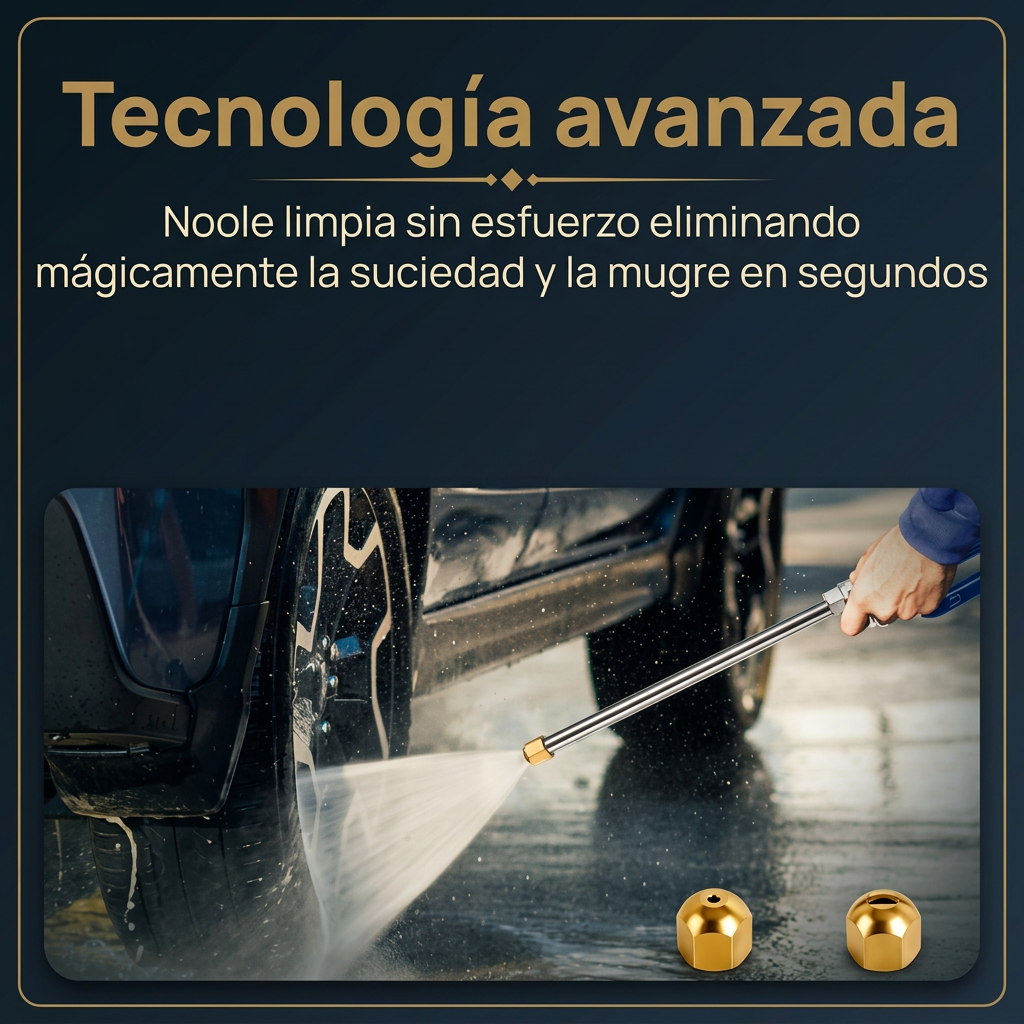 Noole: ¡Una presión de agua increíble en un paquete pequeño!